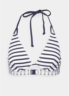 HAMPTONS BEACH HIGH APEX BRA STRIPE - Bikini-Top