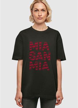 MSM OUTLINE OVERSIZED BOYFRIEND TEE - футболка print