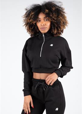 OCALA CROPPED HALF-ZIP - толстовка