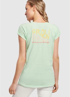 SPRING - GROW THROUGH 1 EXTENDED SHOULDE - футболка print
