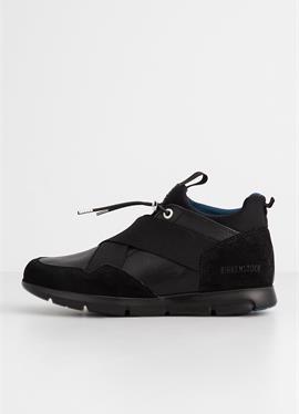 AMES WOMEN NL/STRETCH BLACK - Sportlicher туфли со шнуровкой
