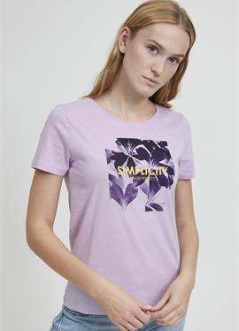 BYSANLA LEAF TSHIRT - футболка print