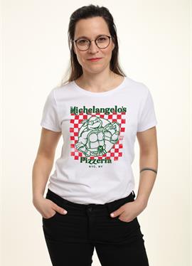 NICKELODEON MIKEYS PIZZA - футболка print