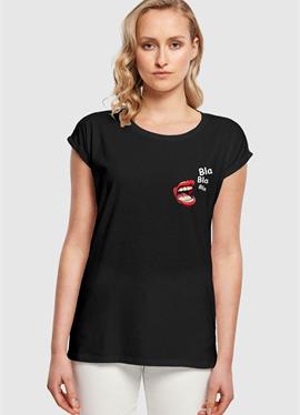 BLA COMIC EXTENDED SHOULDER TEE - футболка print