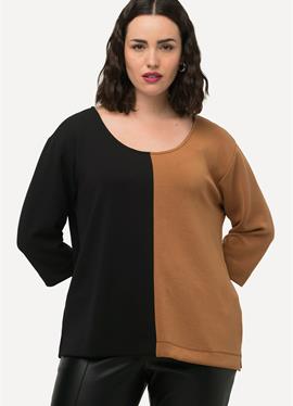 3/4 SLEEVE SCOOP NECK COLORBLOCK - толстовка