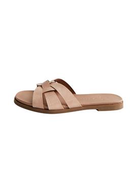 WIDE FIT CREAM CROSS STRAP - шлепанцы flach New Look Wide Fit