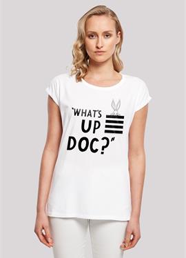 LOONEY TUNES BUGS BUNNY WHATS UP DOC STRIPES - футболка print