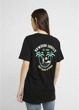 LADIES HAWAIIAN SURFER TEE - футболка print