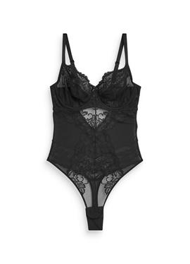 DD+ NON PAD WIRED LACE боди - боди