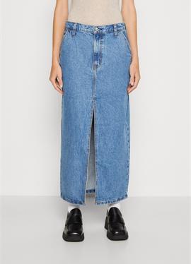 FLUTED SKIRT - джинсовая юбка