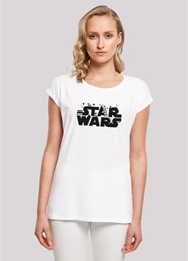 EXTENDED SHOULDER STAR WARS MINIMALIST LOGO - футболка print