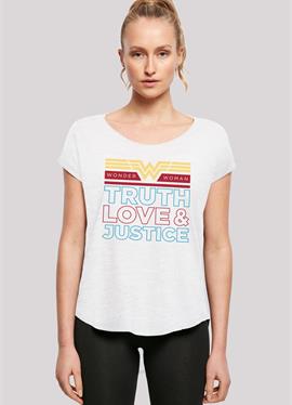 DC COMICS TRUTH LOVE AND JUSTI - футболка print