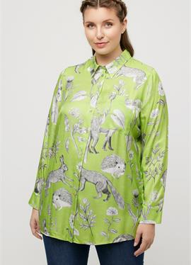 LANGE MOUWEN - блузка рубашечного покроя