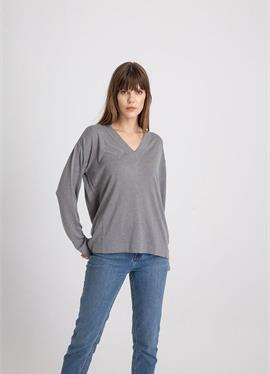 LOOSE FIT V NECK - кофта