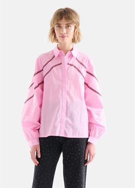 CONTRAST TAPE - блузка рубашечного покроя