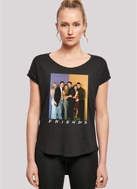 LONG CUT 'FRIENDS TV SERIE GROUP PHOTO' - футболка print