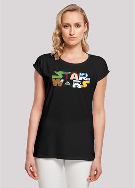 STAR WARS CHARACTER LOGO - футболка print
