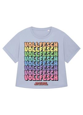 VOLL FESCH UND GUT DRAUF - футболка print