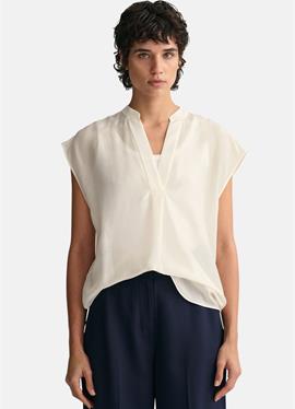 STAND COLLAR SLEEVELESS - блузка