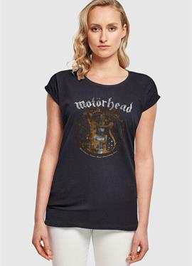 MOTÖRHEAD LEMMY BASS EXTENDED SHOULDER - футболка print