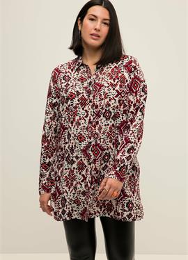 BOXY FIT PRINT воротник LANGARM - блузка рубашечного покроя
