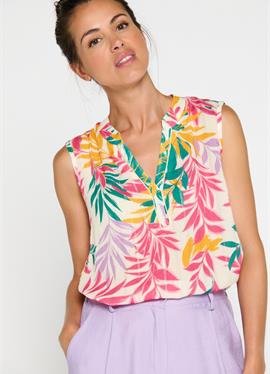 WITH TROPICAL PRINT - топ