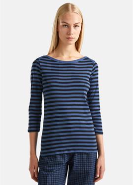 STRIPED 3/4 SLEEVE - футболка с длинным рукавом