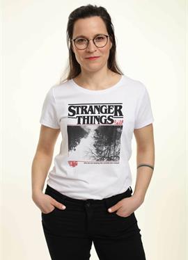 STRANGER THINGS UPSIDE PHOTO - футболка print