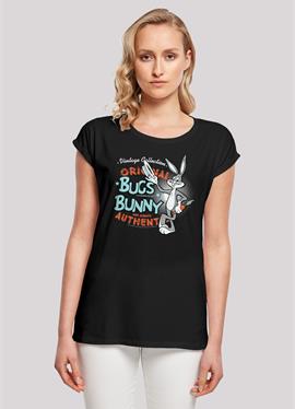 EXTENDED SHOULDER LOONEY TUNES VINTAGE BUGS BUNNY - футболка print