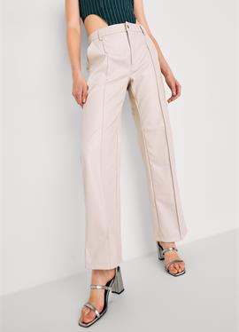 NMLUKE STRAIGHT FRONT DETAIL PANT - брюки