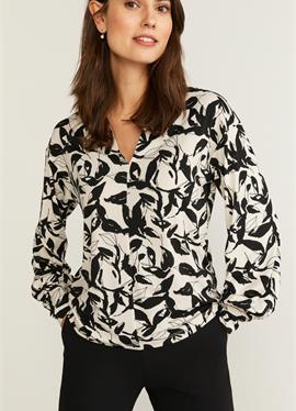 KARIN V-NECK FLOWER PRINT - блузка