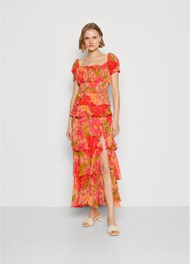 BLOOMING FLORAL MAXI DRESS - макси-платье