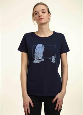 STAR WARS THE MANDALORIAN GROGU R2 VINTAGE - футболка print