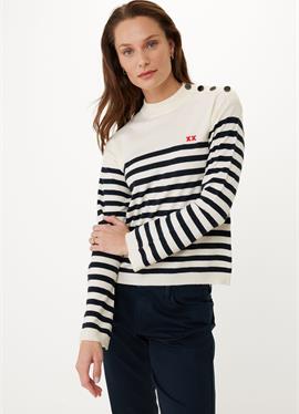 STRIPE BELL SLEEVE - кофта