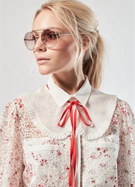 FLORA - блузка рубашечного покроя