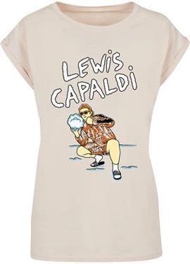 LEWIS CAPALDI - SNOWLEOPARD - футболка print