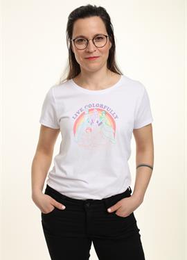 DISNEY PRINCESSES RAINBOW PRINCESS - футболка print
