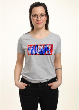 MARVEL DANVERS LOGO - футболка print