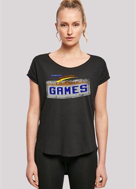 RETRO GAMING CALIFORNIA GAMES PLATE - футболка print