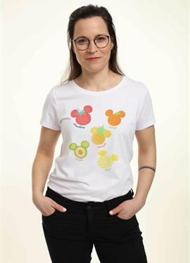 MICKEY MOUSE AND FRIENDS CLASSIC ASSORTED FRUIT - футболка print