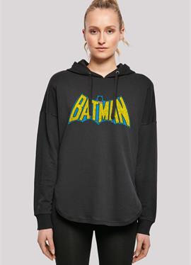 DC COMICS BATMAN CRACKLE LOGO - пуловер с капюшоном