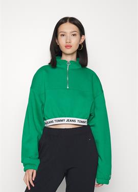 SUPER CROP LOGO WAISTBAND - толстовка