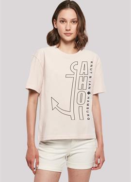 AHOI ANKER OUTLINES KNUT JAN HAMBURG - футболка print