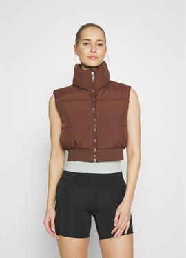 THE MOTHER CROPPED PUFFER VEST - жилет Cotton On Body