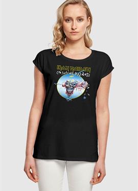 IRON MAIDEN - MADNESS EXTENDED SHOULDER TEE - футболка print