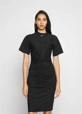 RUCHED TSHIRT DRESS - платье