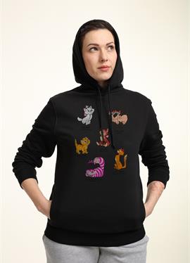 MICKEY FRIENDS CAT BREEDS - пуловер с капюшоном