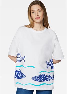 KURZARM FISH - футболка print