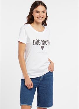 DOG MOM RODEO - футболка print
