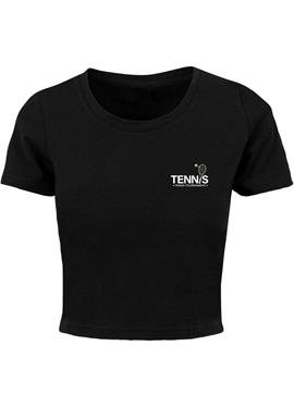 TENNIS RACKET CROPPED - футболка print